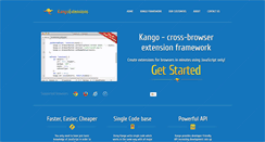 Desktop Screenshot of kangoextensions.com